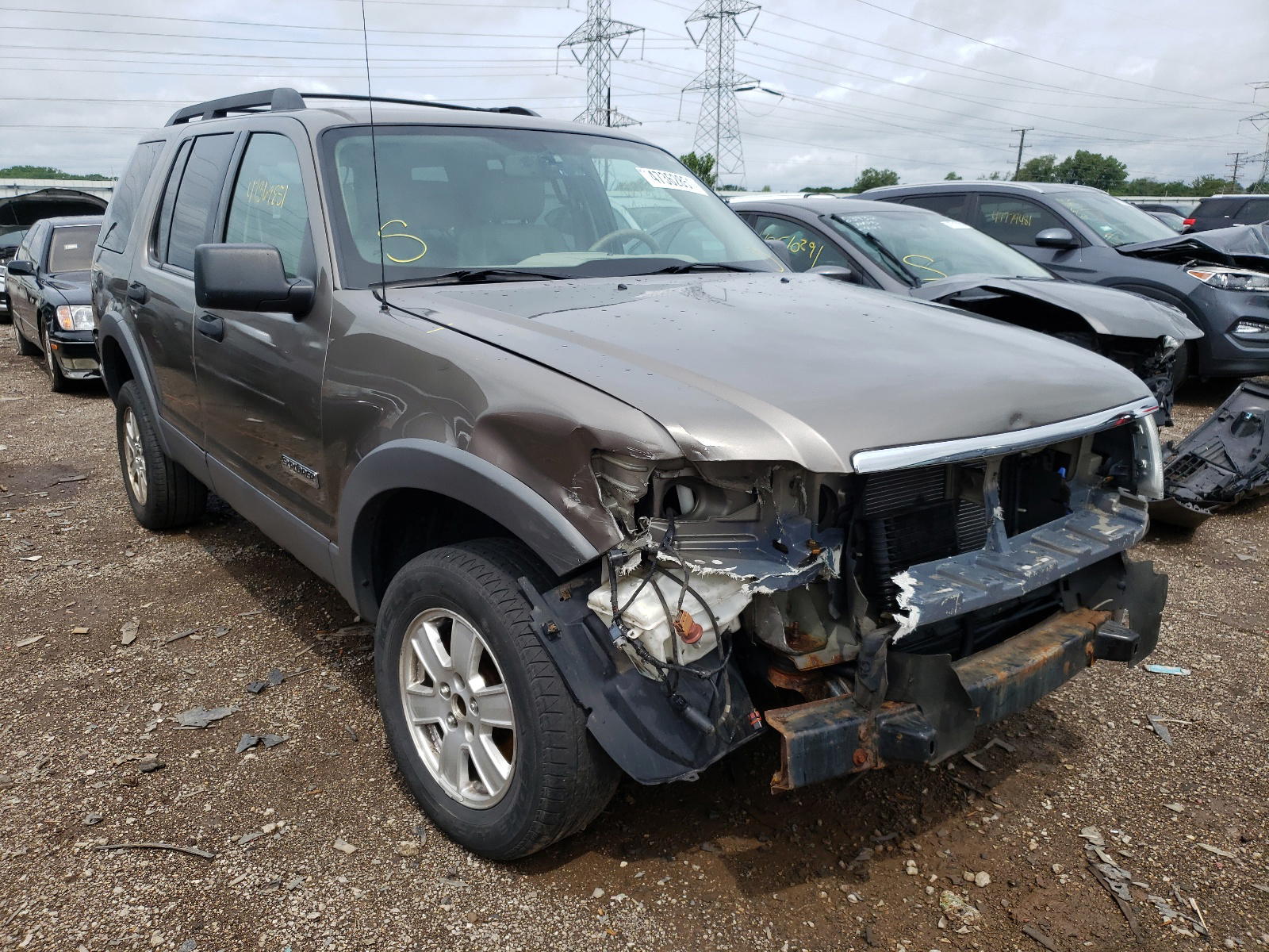 FORD EXPLORER X 2006 with VIN 1FMEU73E46UB71471 - Photo from auction