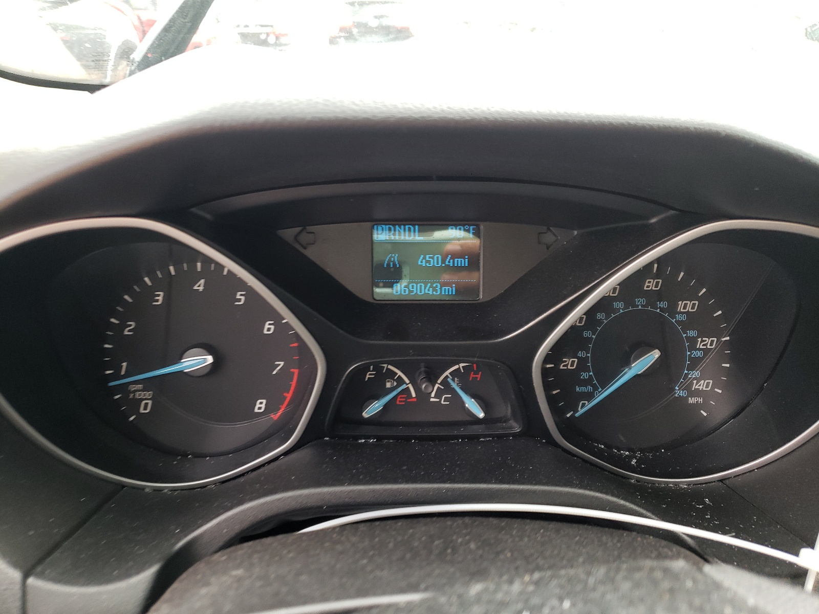 Фото 8 с аукциона – 2013 FORD FOCUS S с VIN 1FADP3E29DL111956