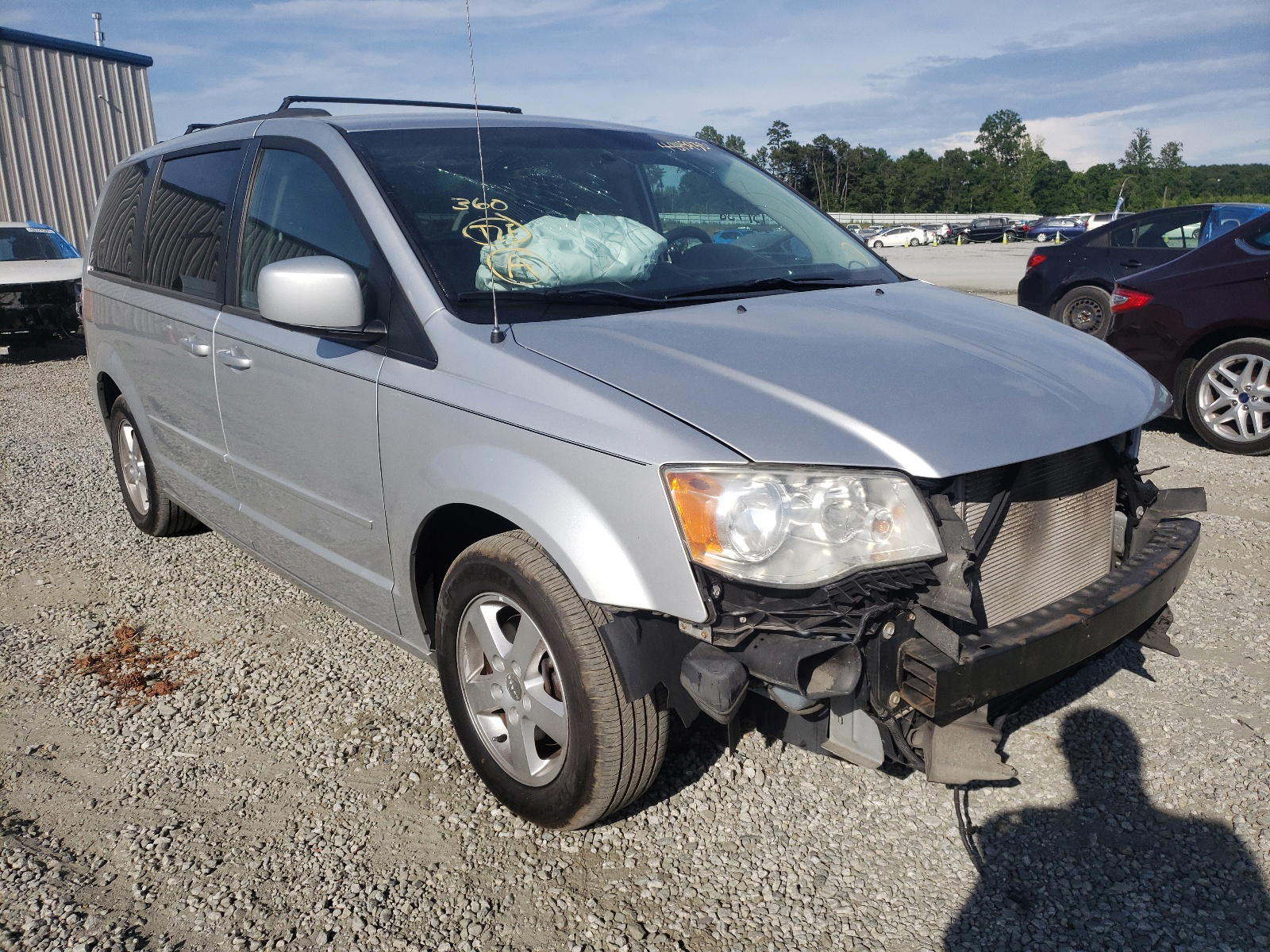 DODGE GRAND CARA 2012 with VIN 2C4RDGCG1CR280924 - Photo from auction
