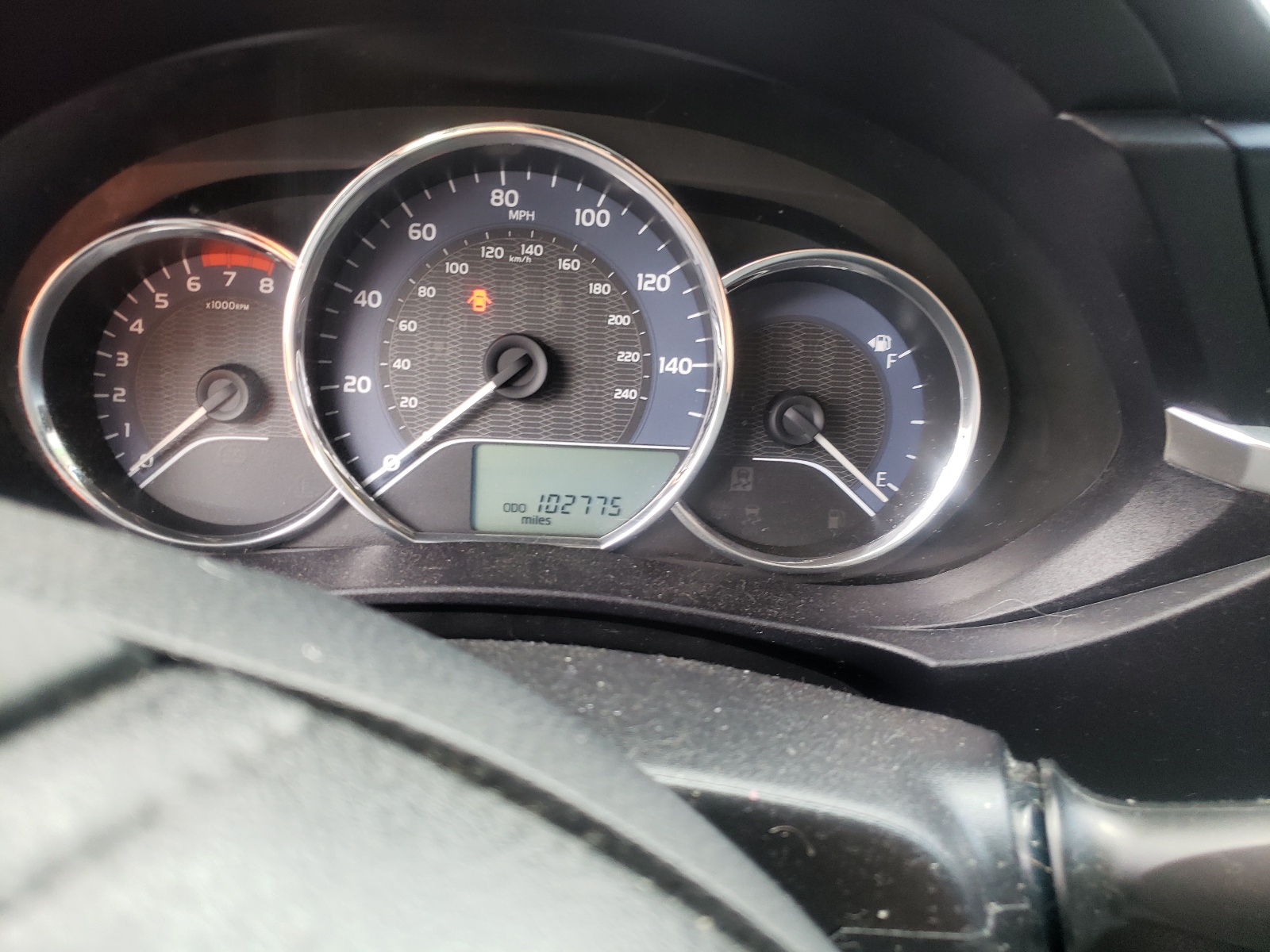 Photo 8 from auction – 2014 TOYOTA COROLLA L with VIN 5YFBURHE0EP160670