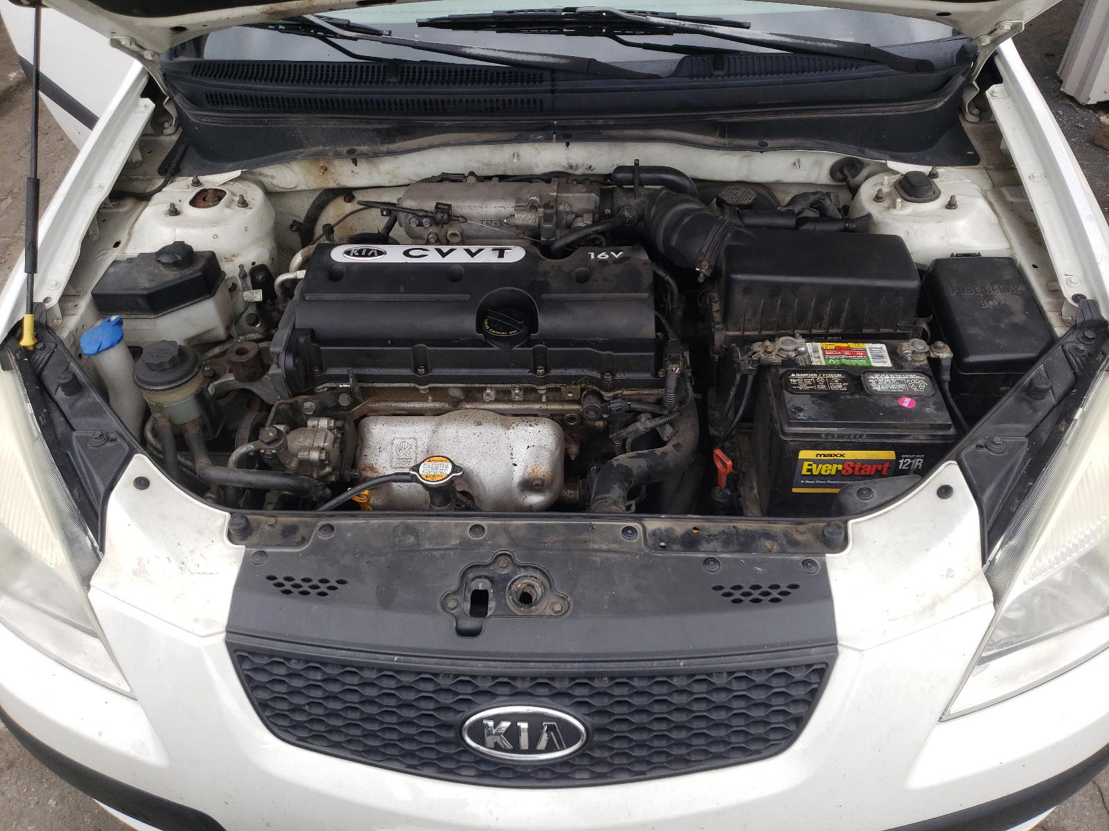 Photo 7 from auction – 2009 KIA RIO BASE with VIN KNADE223796504543