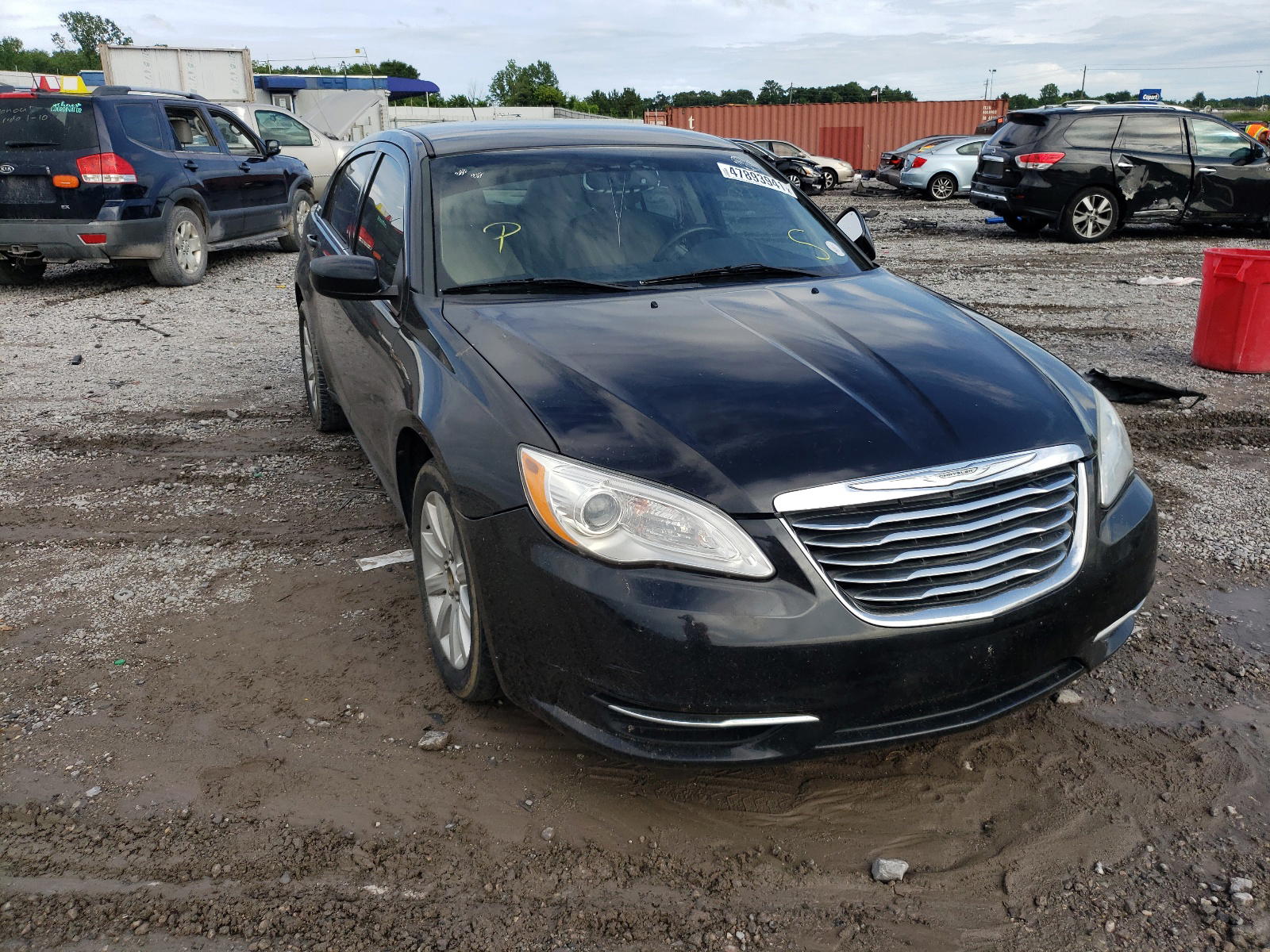 CHRYSLER 200 TOURIN 2012 with VIN 1C3CCBBB8CN206080 - Photo from auction