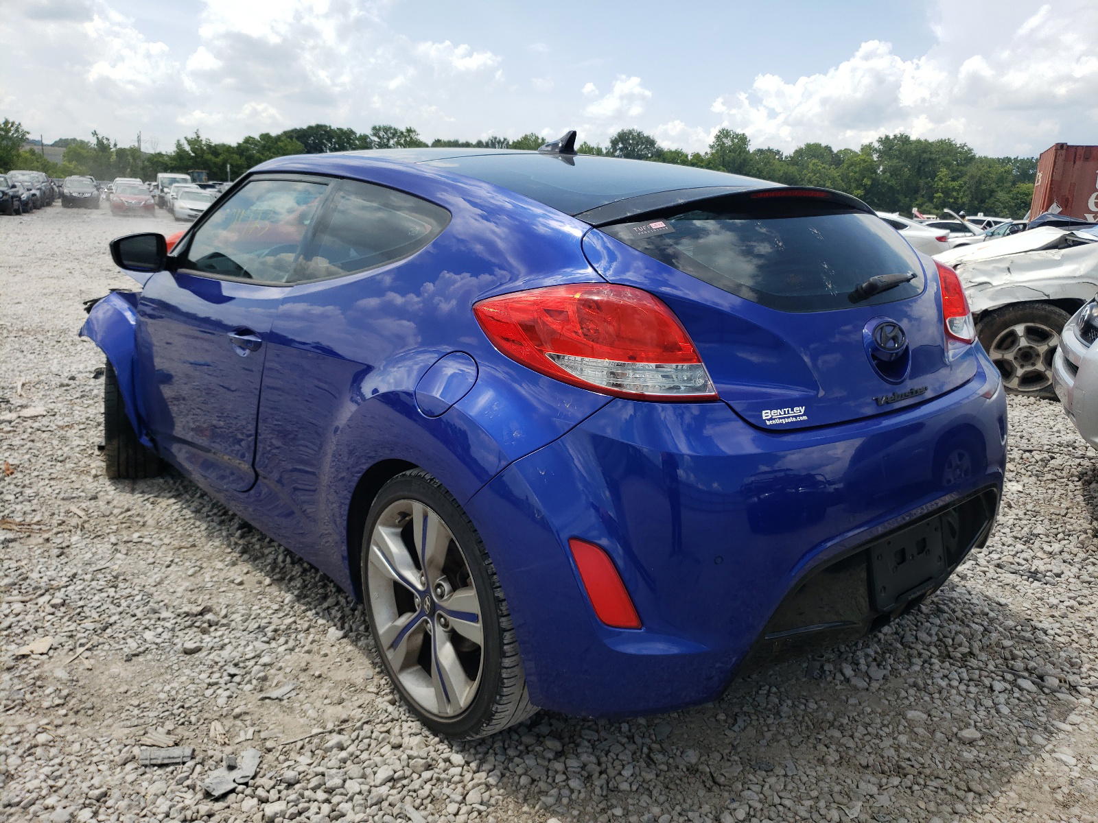 Photo 3 from auction – 2012 HYUNDAI VELOSTER with VIN KMHTC6AD1CU043117