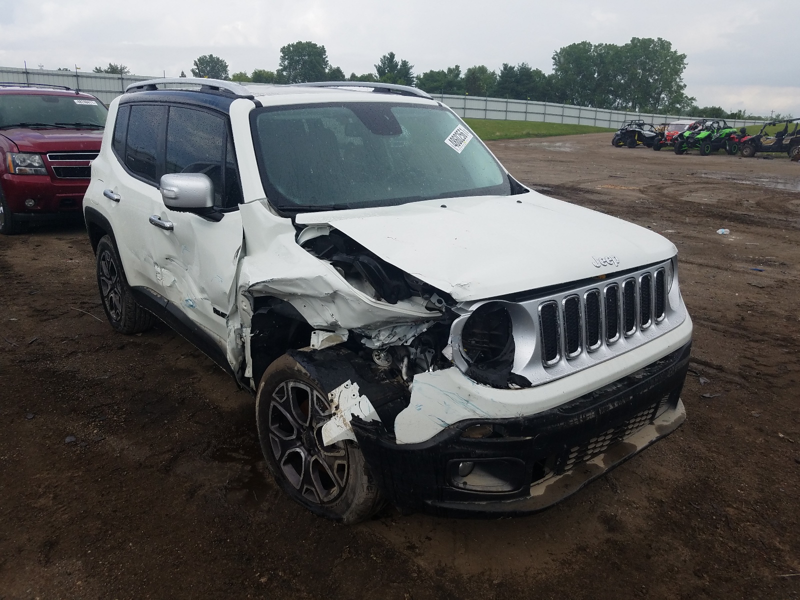 JEEP RENEGADE L 2016 with VIN ZACCJBDT9GPC79205 - Photo from auction