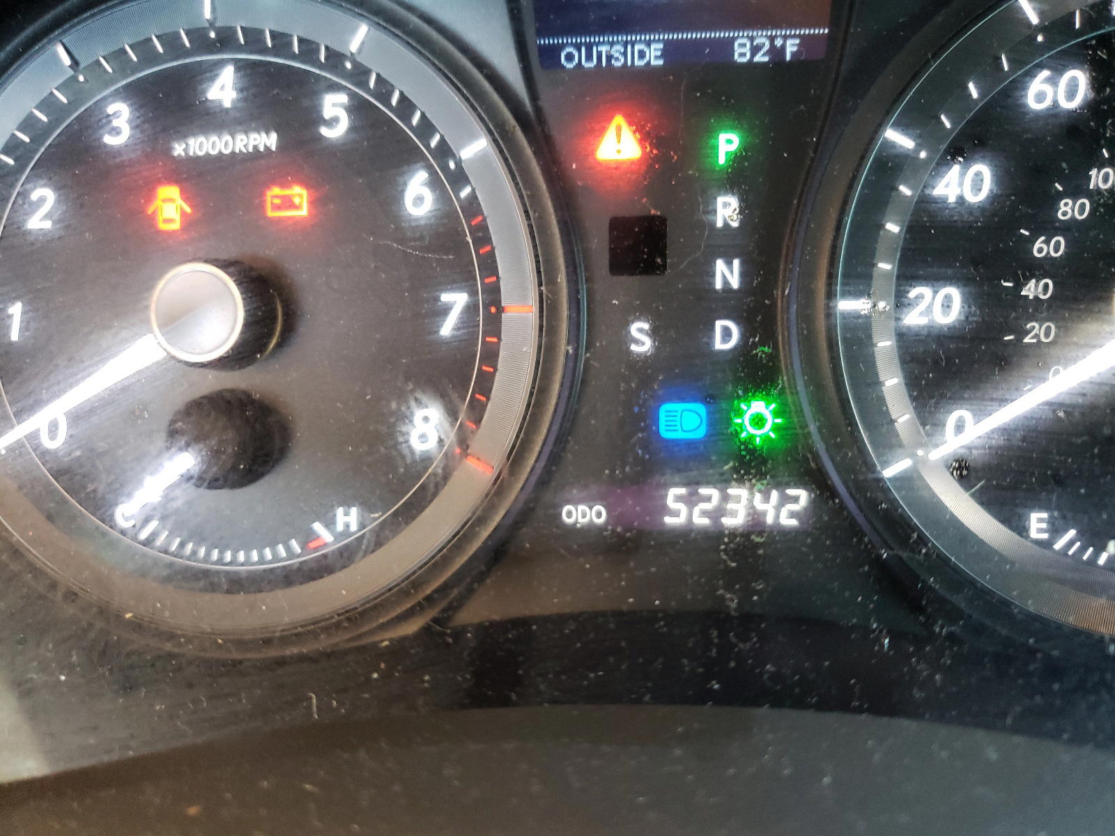 Photo 8 from auction – 2008 LEXUS ES 350 with VIN JTHBJ46G482205210