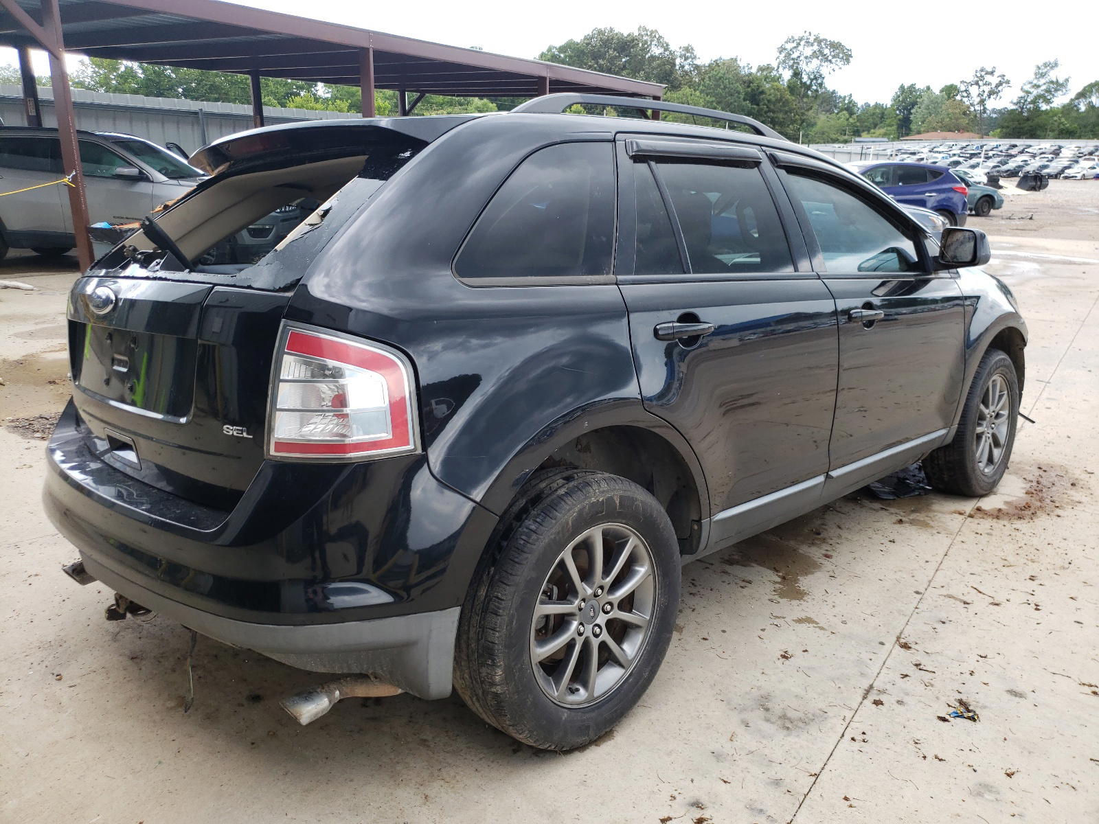 Photo 4 from auction – 2008 FORD EDGE SEL with VIN 2FMDK38C88BB29721