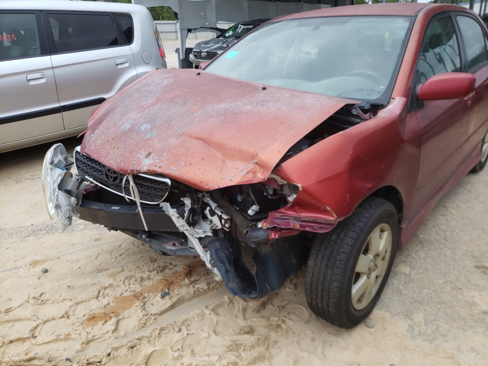 Photo 9 from auction – 2008 TOYOTA COROLLA CE with VIN 1NXBR32E68Z977751