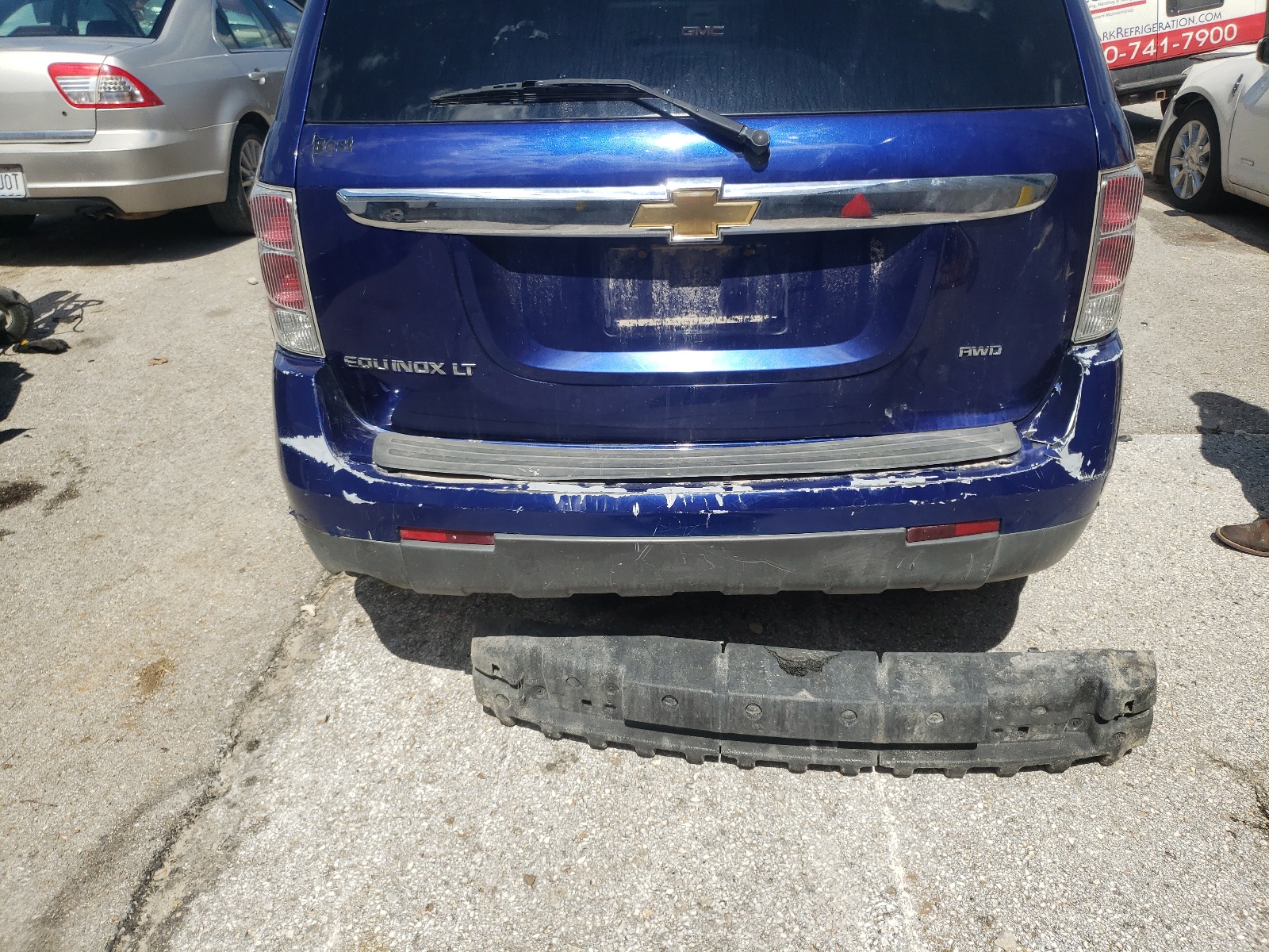 Zdjęcie 9 z aukcji – 2007 CHEVROLET EQUINOX LT z VIN 2CNDL73F276018689