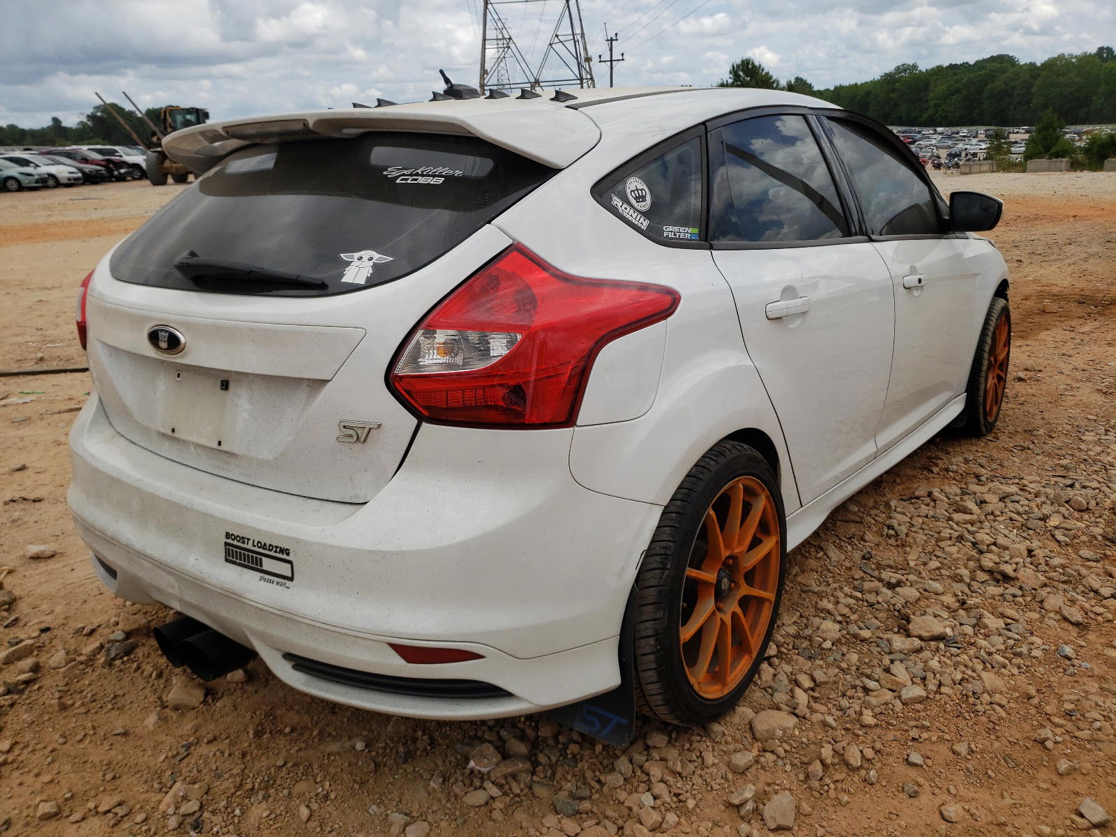 Photo 4 from auction – 2014 FORD FOCUS ST with VIN 1FADP3L90EL172467