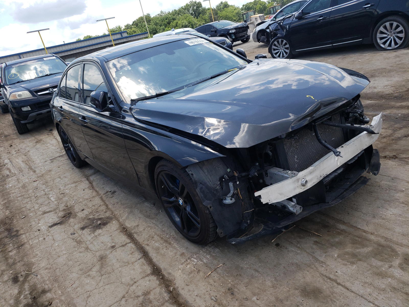 BMW 328 D 2014 with VIN WBA3D3C51EK153618 - Photo from auction