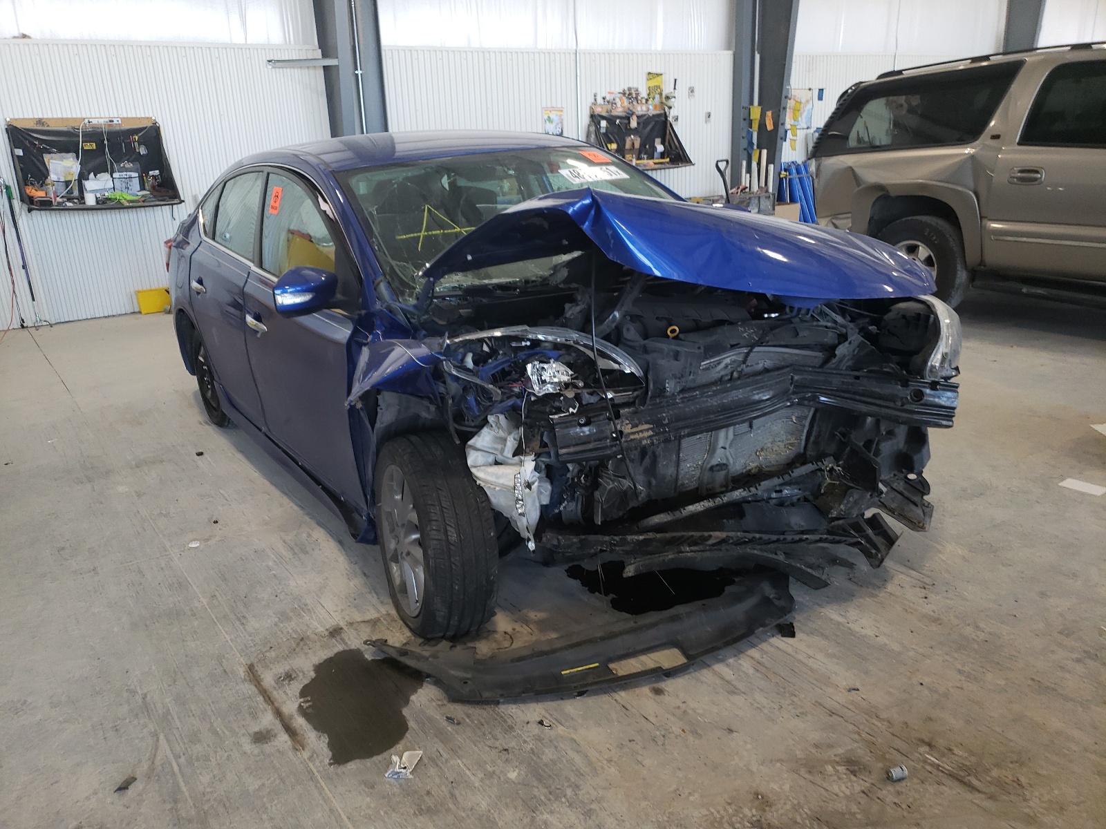 Photo 9 from auction – 2015 NISSAN SENTRA S with VIN 3N1AB7AP1FY233535
