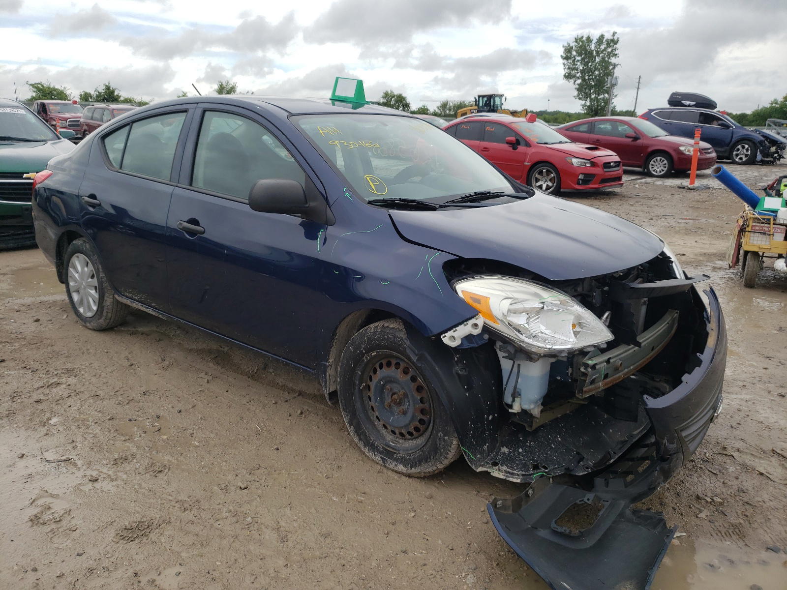 NISSAN VERSA S 2012 with VIN 3N1CN7AP0CL930462 - Photo from auction