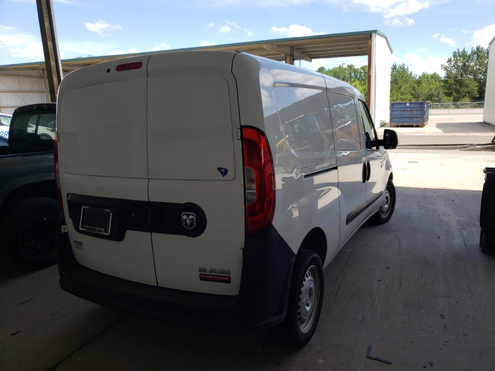 Photo 4 from auction – 2018 RAM PROMASTER with VIN ZFBERFAB8J6J04428