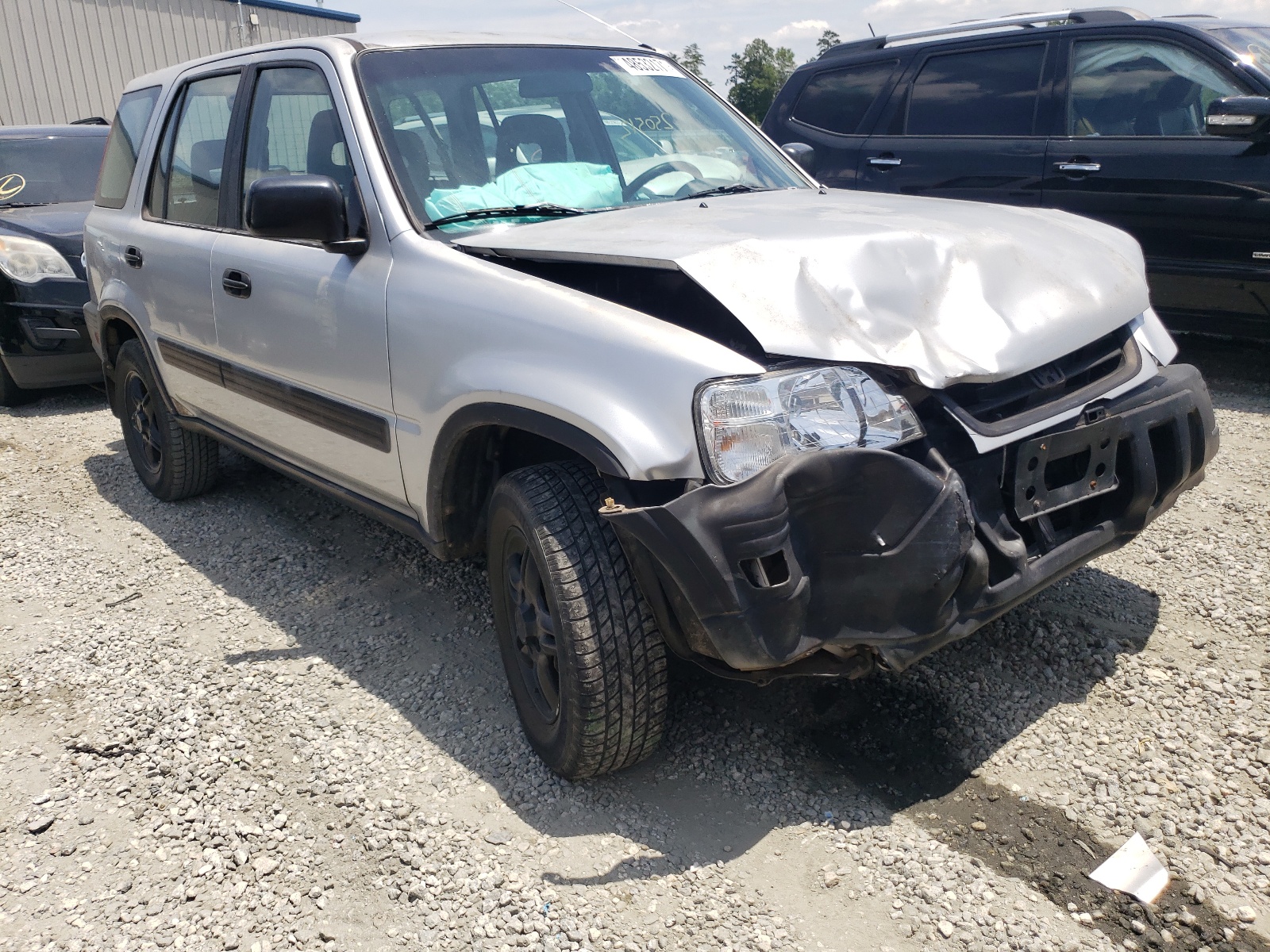 HONDA CR-V LX 2001 with VIN JHLRD28491S006340 - Photo from auction