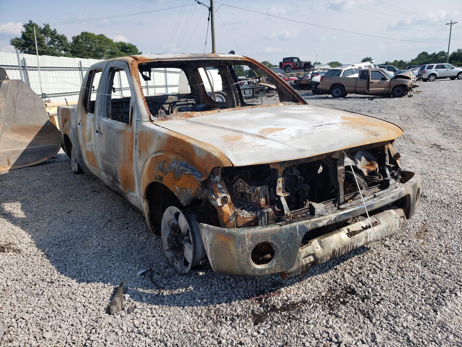 NISSAN FRONTIER S 2011 with VIN 1N6AD0EV7BC441636 - Photo from auction
