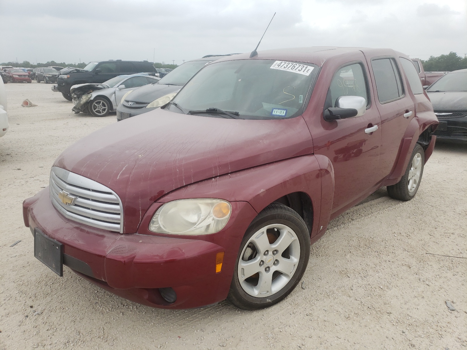 Photo 2 from auction – 2007 CHEVROLET HHR LT with VIN 3GNDA23D77S543770