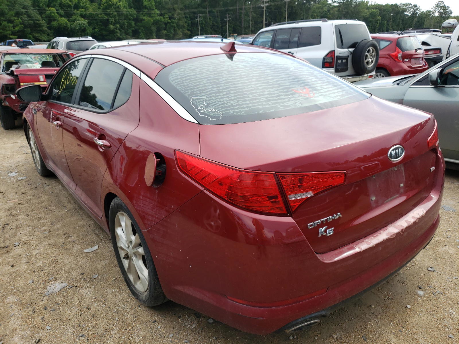 Photo 3 from auction – 2012 KIA OPTIMA LX with VIN 5XXGM4A71CG063097