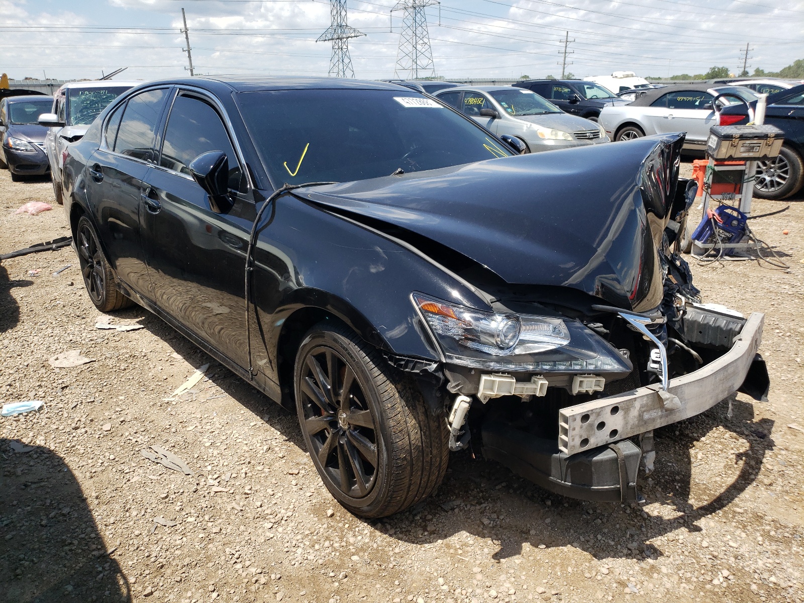 LEXUS GS 350 2013 z numerem VIN JTHCE1BL8D5012500 - Zdjęcie z aukcji