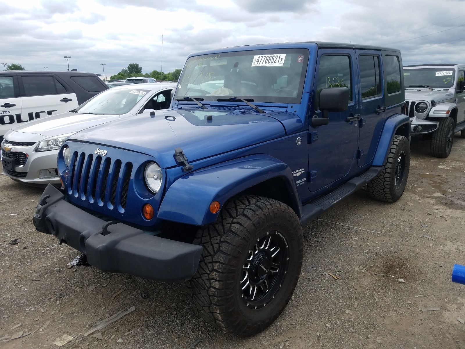 Photo 2 from auction – 2010 JEEP WRANGLER U with VIN 1J4BA5H10AL135215