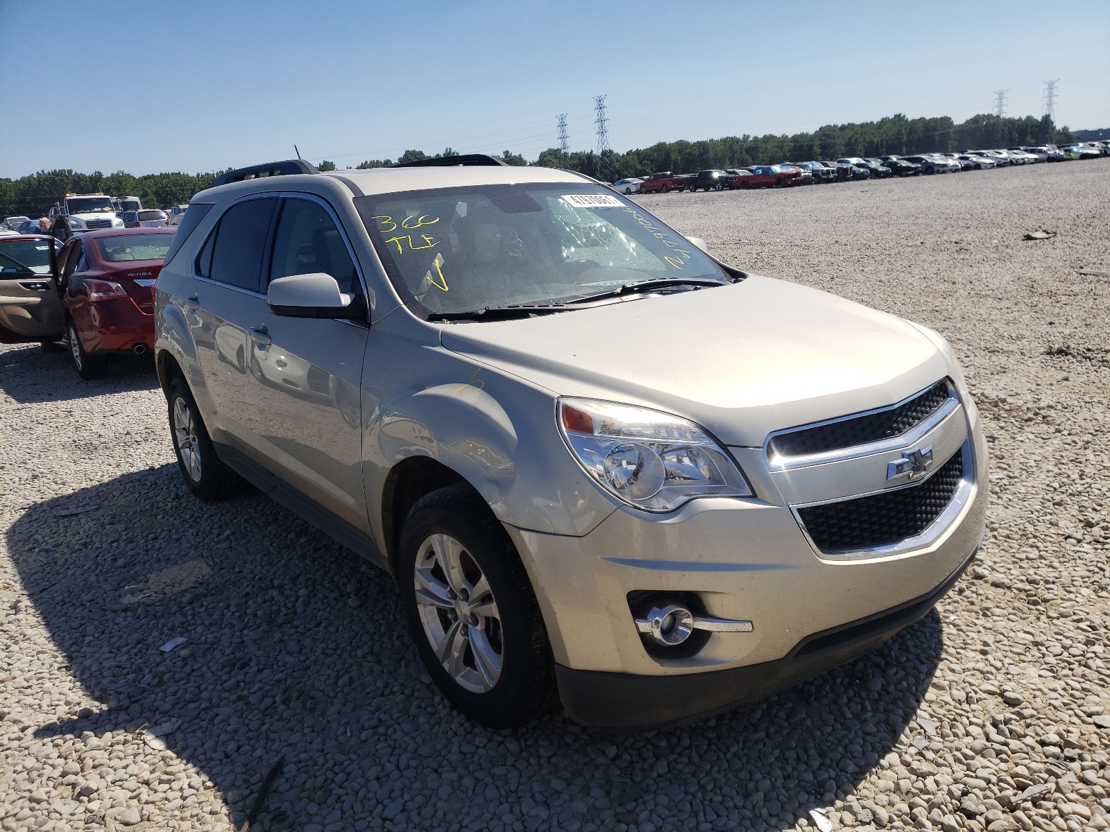 CHEVROLET EQUINOX LT 2014 with VIN 1GNALCEK4EZ122989 - Photo from auction