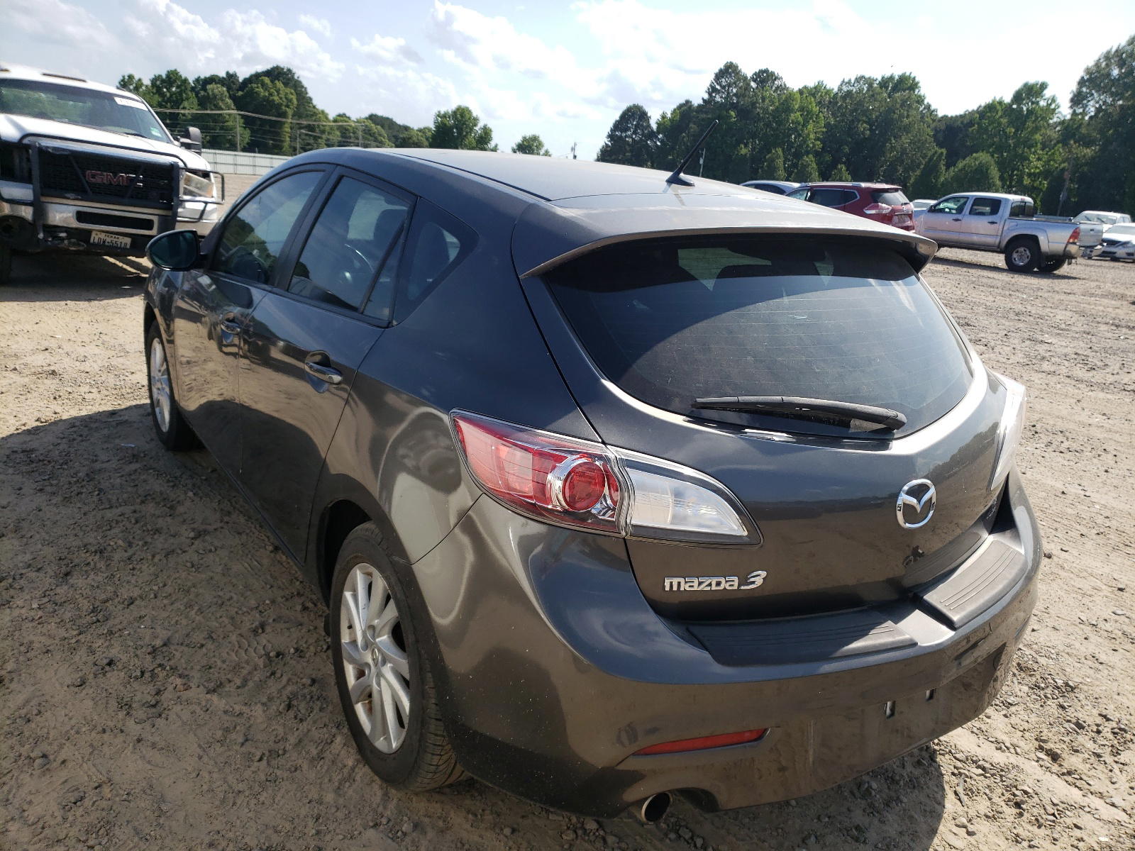 Photo 3 from auction – 2012 MAZDA 3 HATCHBAC with VIN JM1BL1L76C1537193