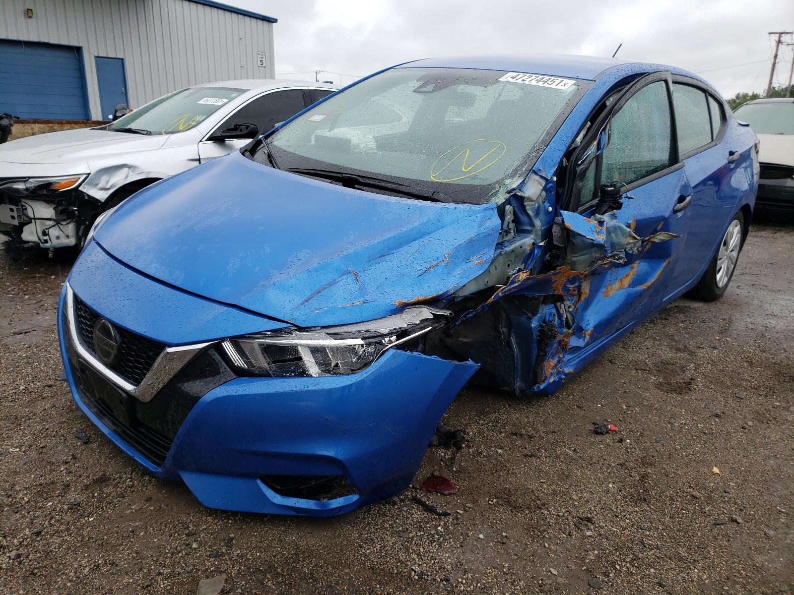 Photo 2 from auction – 2020 NISSAN VERSA with VIN 3N1CN8DV3LL901246