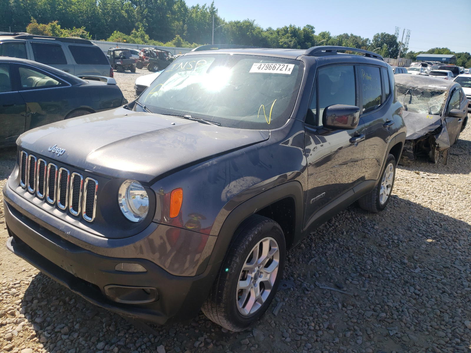 Photo 2 from auction – 2018 JEEP RENEGADE L with VIN ZACCJBBB3JPH51111