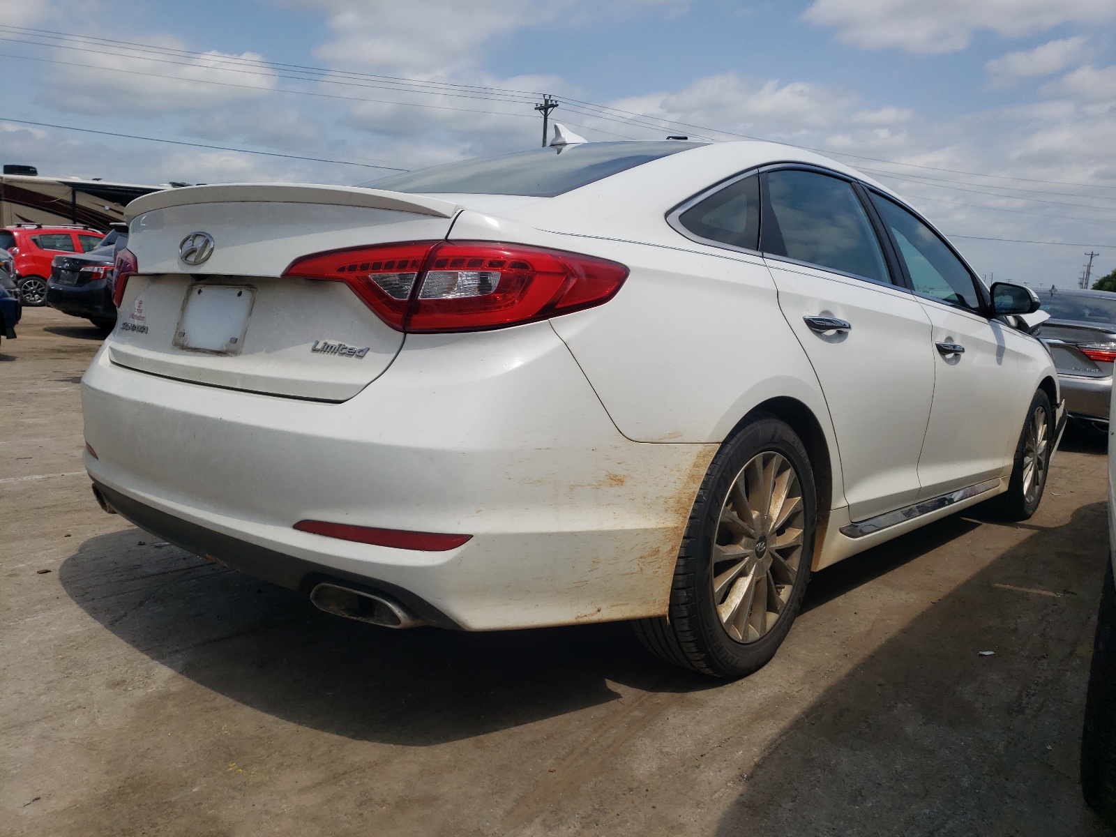 Photo 4 from auction – 2015 HYUNDAI SONATA SPO with VIN 5NPE34AF6FH057550