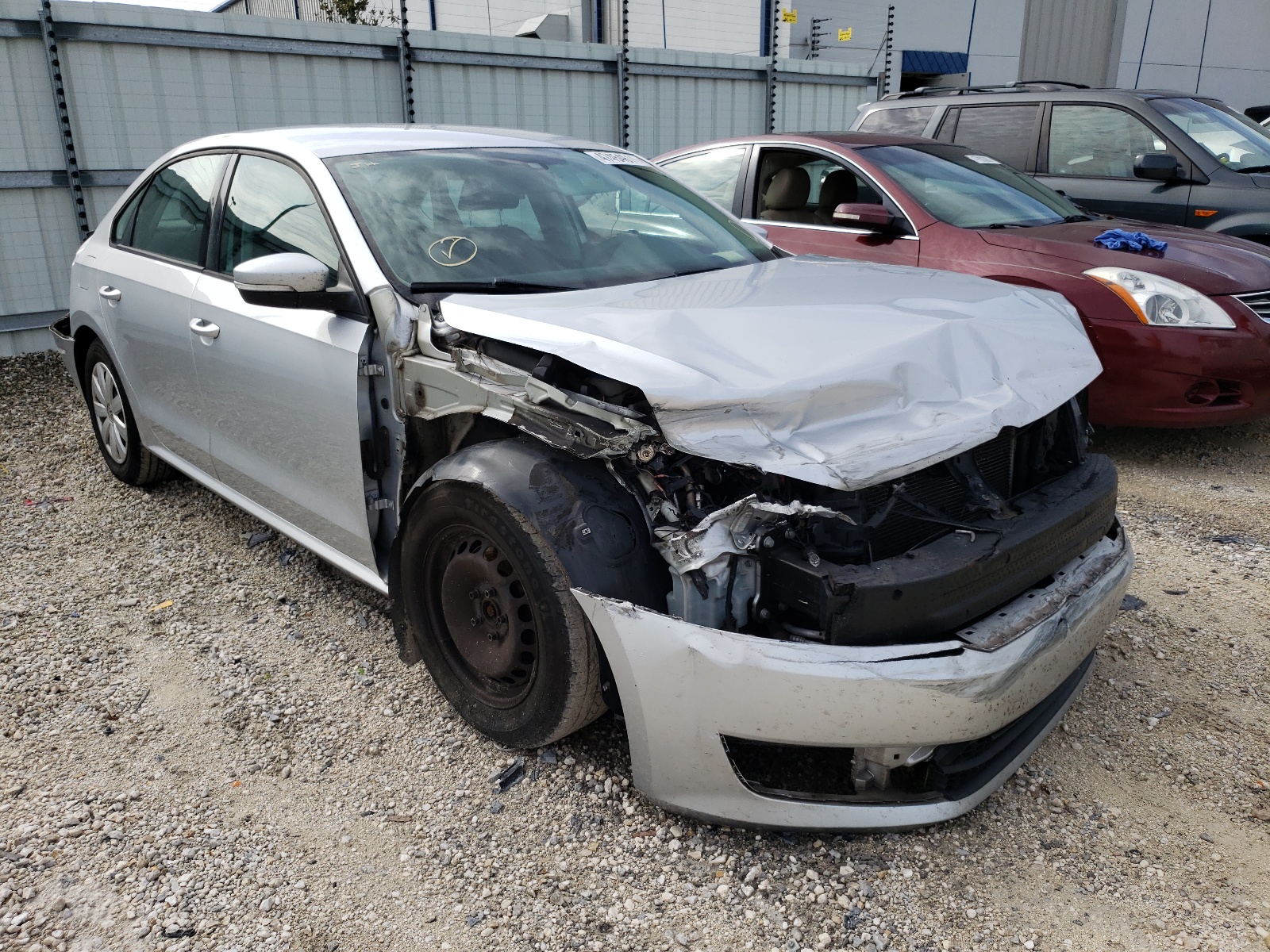 Photo 1 from auction – 2013 VOLKSWAGEN PASSAT S with VIN 1VWAP7A38DC057100