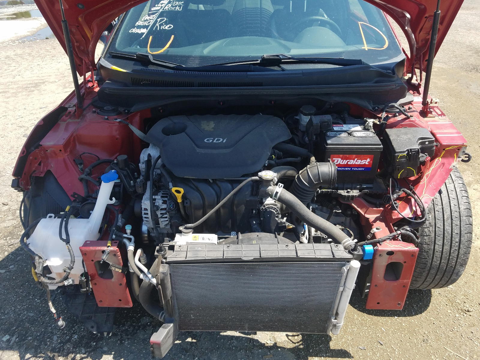 Photo 7 from auction – 2016 HYUNDAI VELOSTER with VIN KMHTC6AD0GU250605