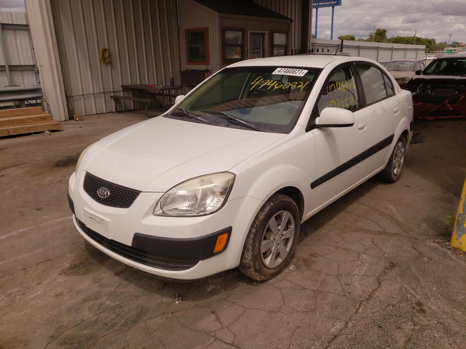Photo 2 from auction – 2009 KIA RIO BASE with VIN KNADE223796504543
