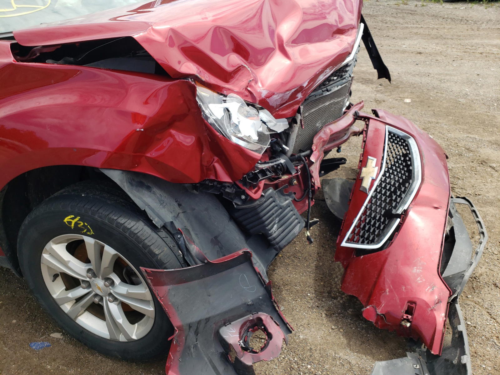 Photo 9 from auction – 2015 CHEVROLET EQUINOX LT with VIN 2GNALCEK2F6294130