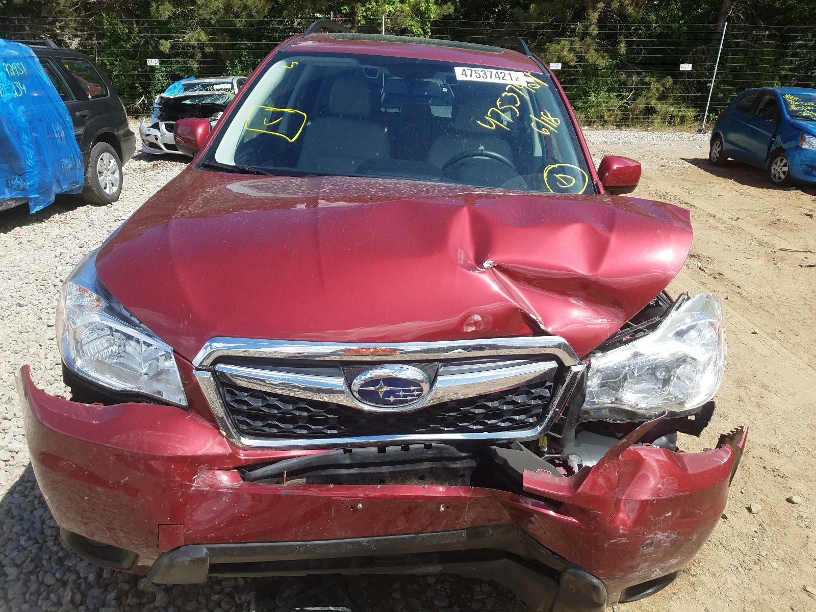 Photo 7 from auction – 2016 SUBARU FORESTER 2 with VIN JF2SJAFC6GH522514