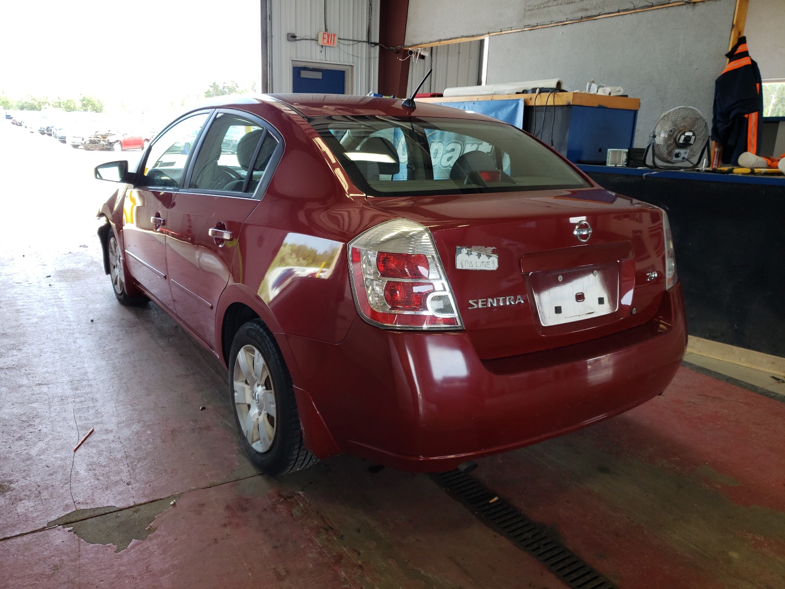Photo 3 from auction – 2007 NISSAN SENTRA 2.0 with VIN 3N1AB61E17L678848