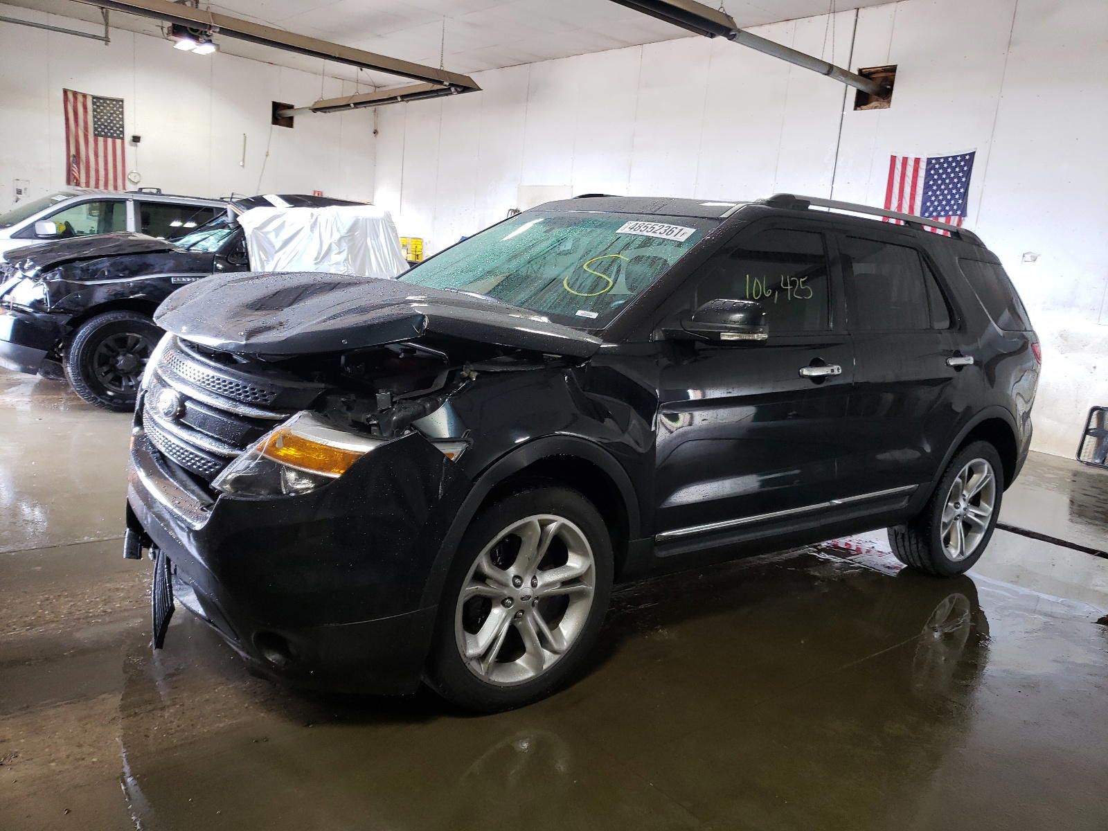 Photo 2 from auction – 2015 FORD EXPLORER L with VIN 1FM5K8F87FGB60559