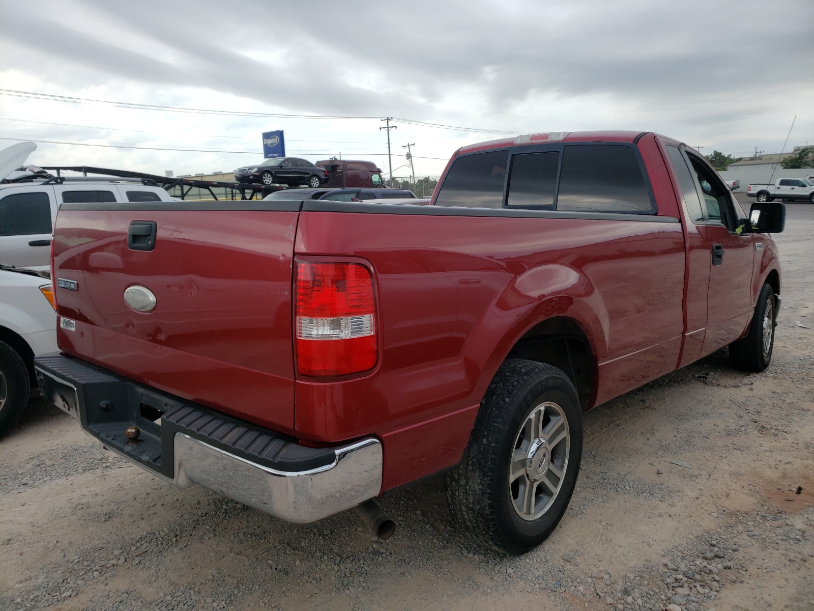 Photo 4 from auction – 2007 FORD F150 with VIN 1FTRF12227KC66421