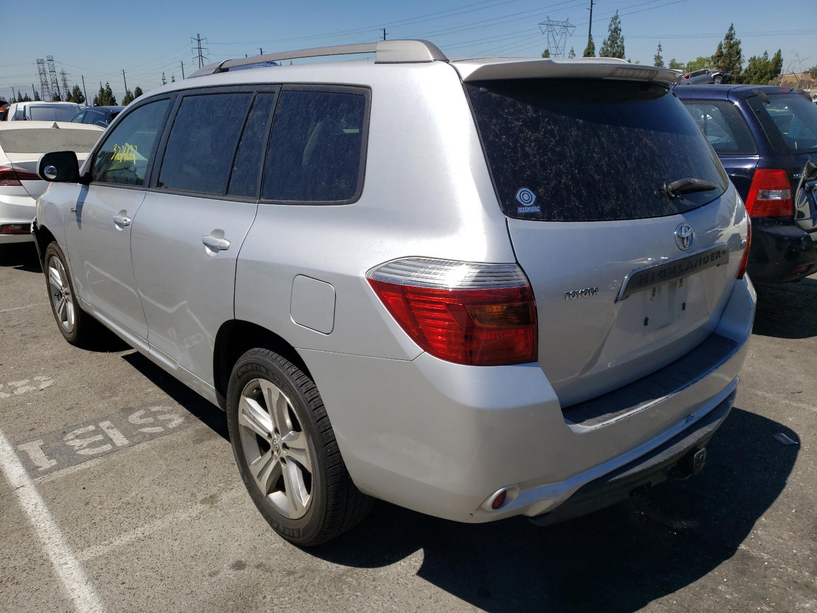 Photo 3 from auction – 2008 TOYOTA HIGHLANDER with VIN JTEDS43A082060850