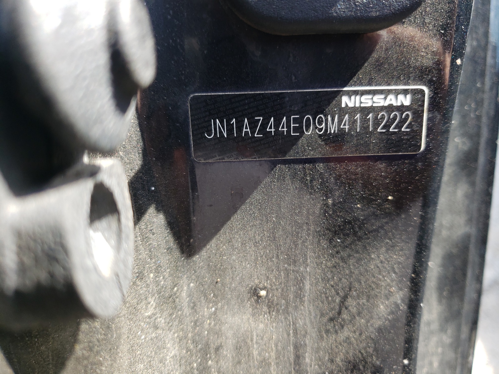 Photo 10 from auction – 2009 NISSAN 370Z with VIN JN1AZ44E09M411222