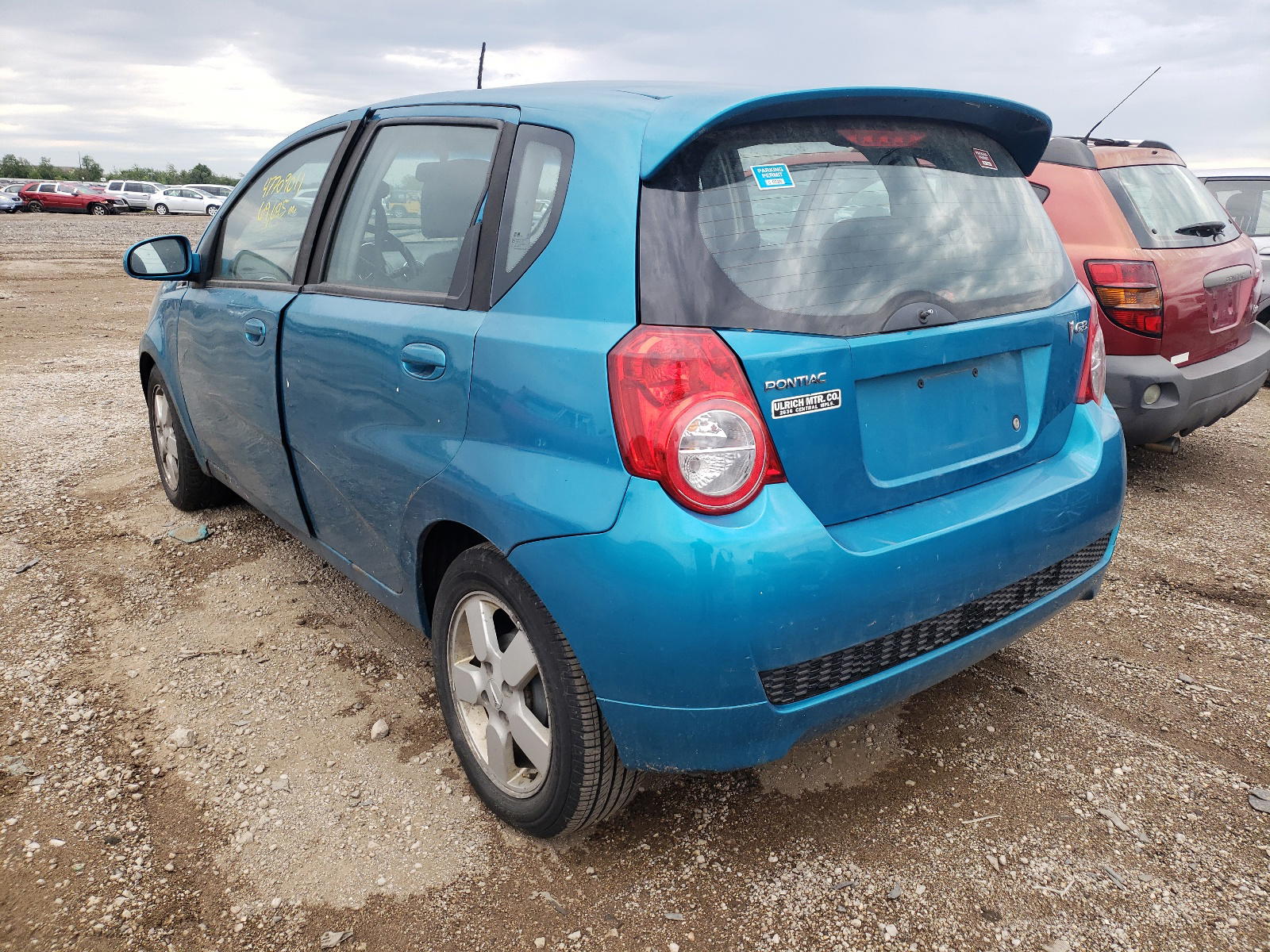 Photo 3 from auction – 2009 PONTIAC G3 with VIN KL2TD66E09B667923