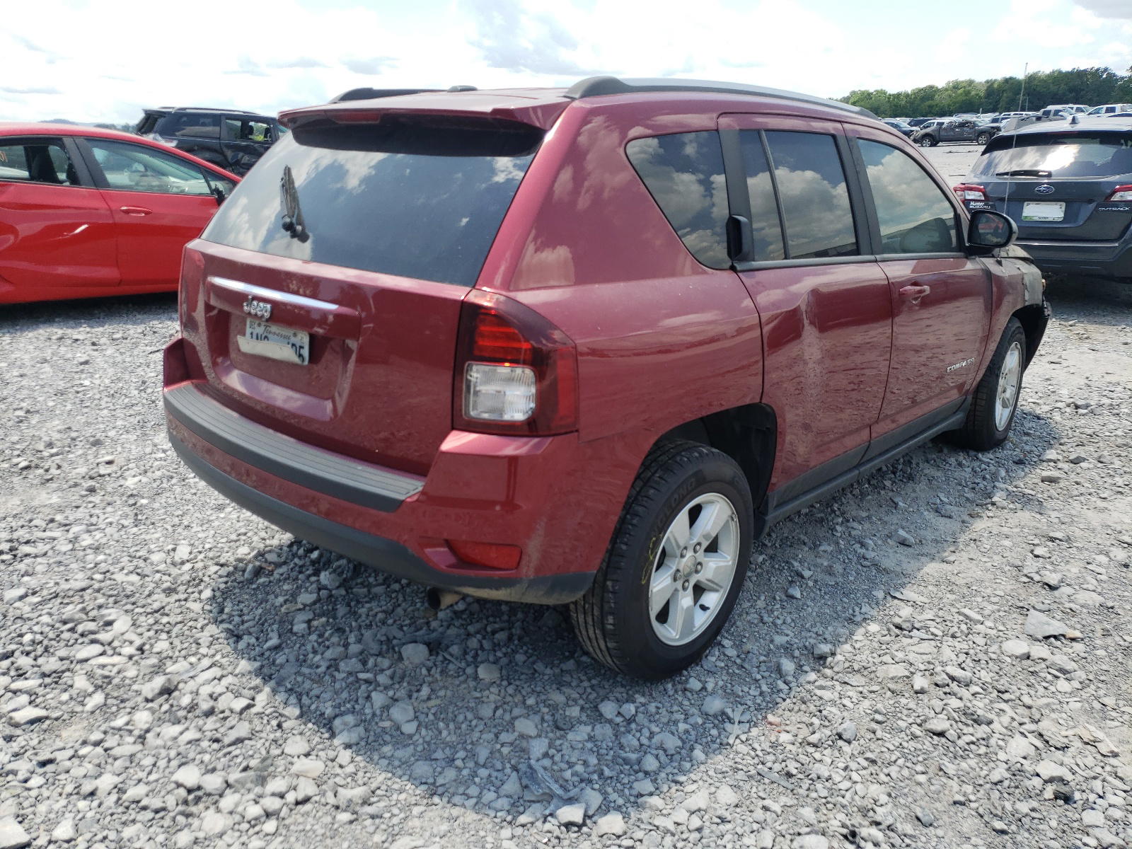 Photo 4 from auction – 2016 JEEP COMPASS SP with VIN 1C4NJCBB5GD716933