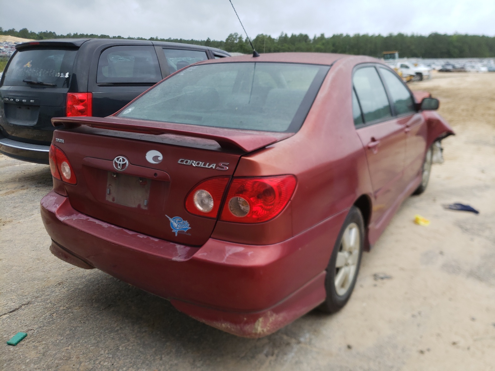 Photo 4 from auction – 2008 TOYOTA COROLLA CE with VIN 1NXBR32E68Z977751