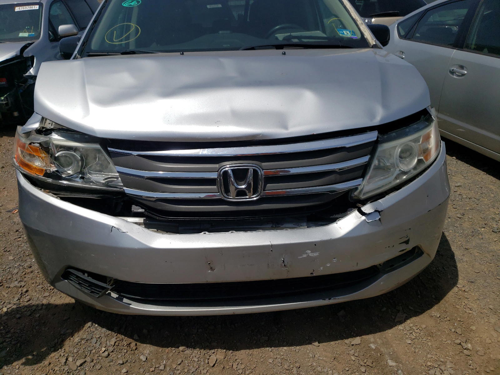 Photo 9 from auction – 2011 HONDA ODYSSEY EX with VIN 5FNRL5H40BB062019