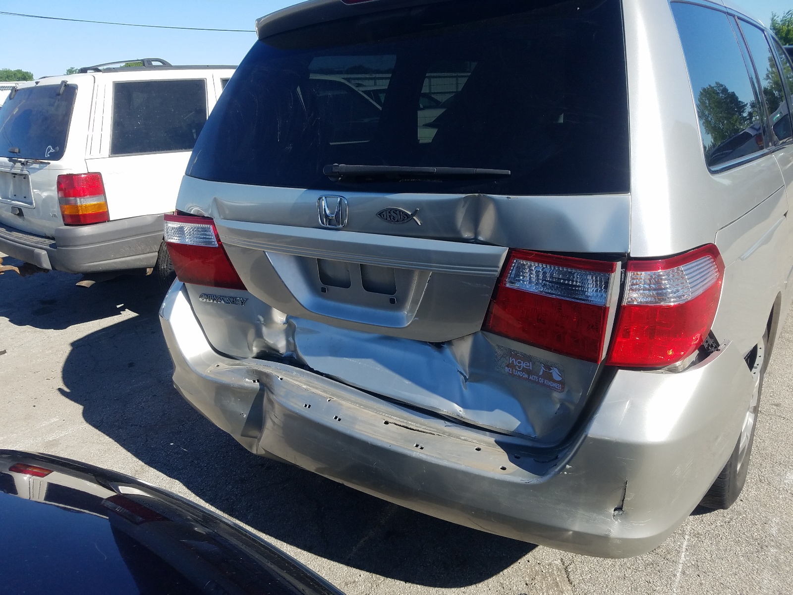 Photo 9 from auction – 2006 HONDA ODYSSEY EX with VIN 5FNRL38426B403074