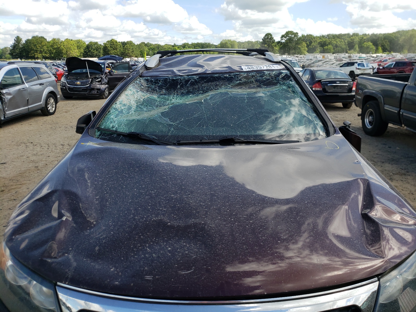 Photo 9 from auction – 2013 KIA SORENTO LX with VIN 5XYKT3A63DG337993