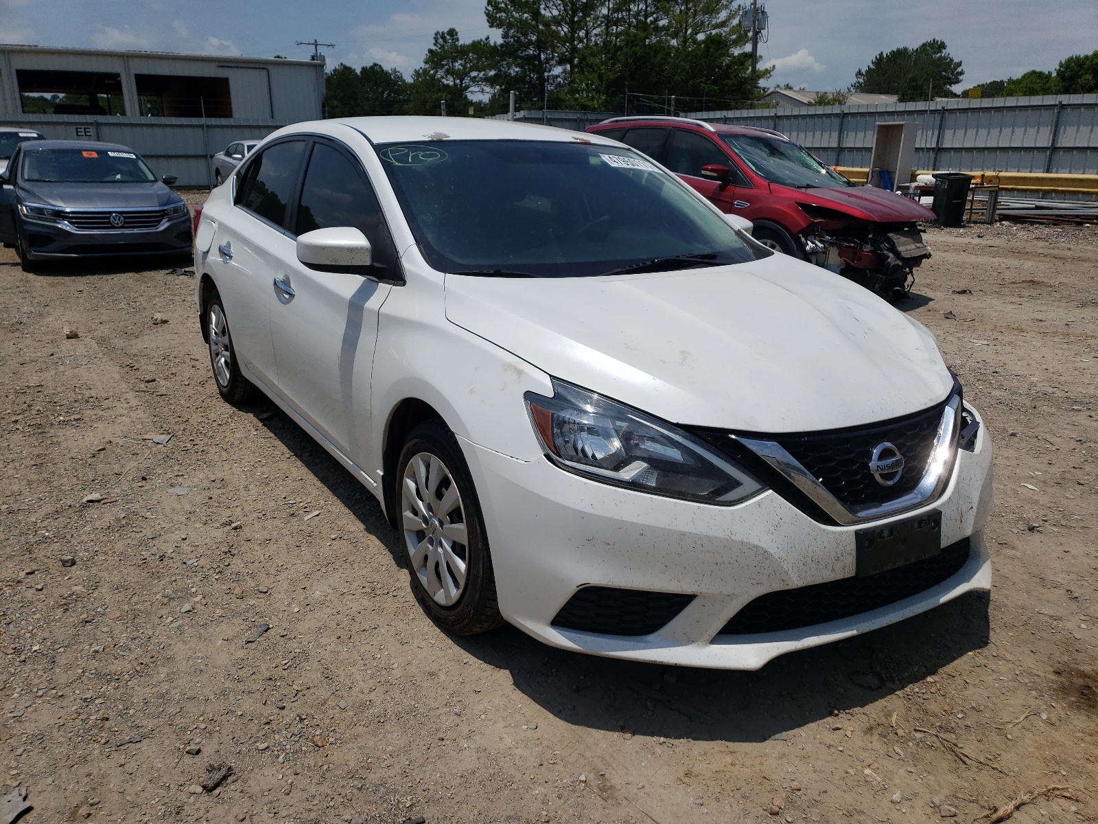 Photo 1 from auction – 2016 NISSAN SENTRA S with VIN 3N1AB7AP1GY240454