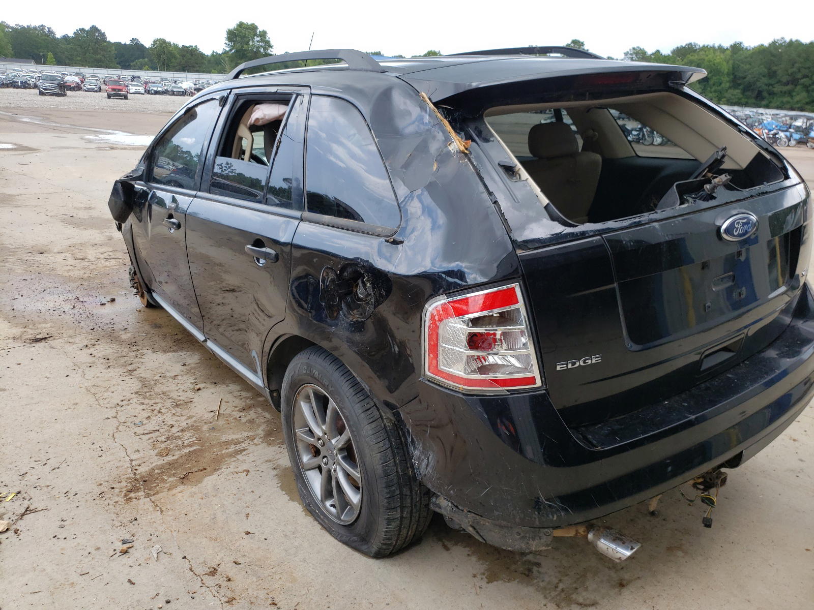 Photo 3 from auction – 2008 FORD EDGE SEL with VIN 2FMDK38C88BB29721