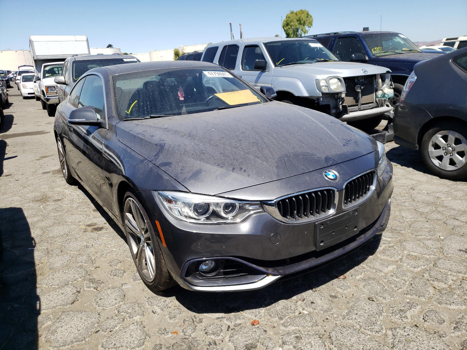 BMW 428 I 2016 with VIN WBA3N7C56GK227249 - Photo from auction