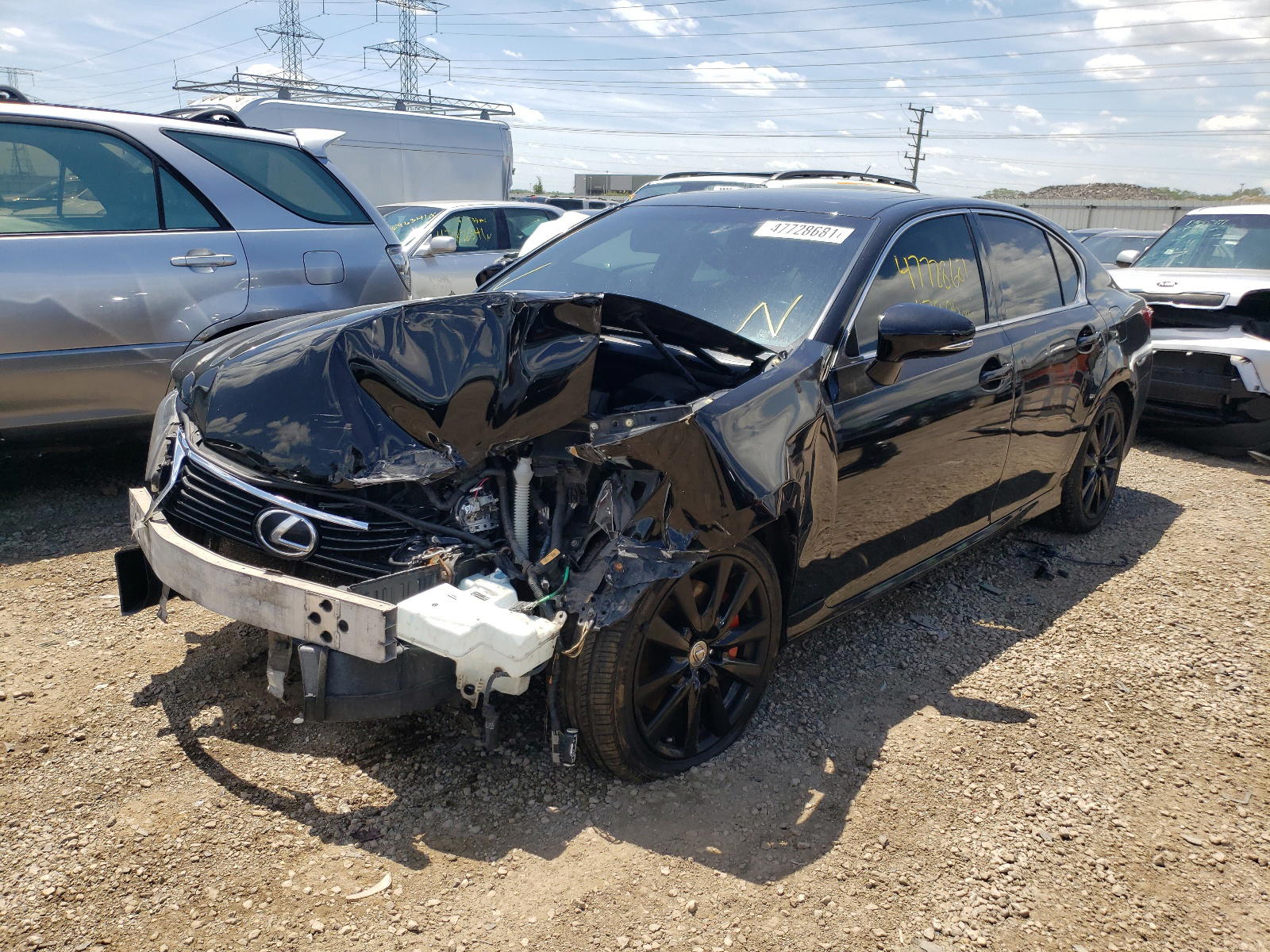 Photo 2 from auction – 2013 LEXUS GS 350 with VIN JTHCE1BL8D5012500