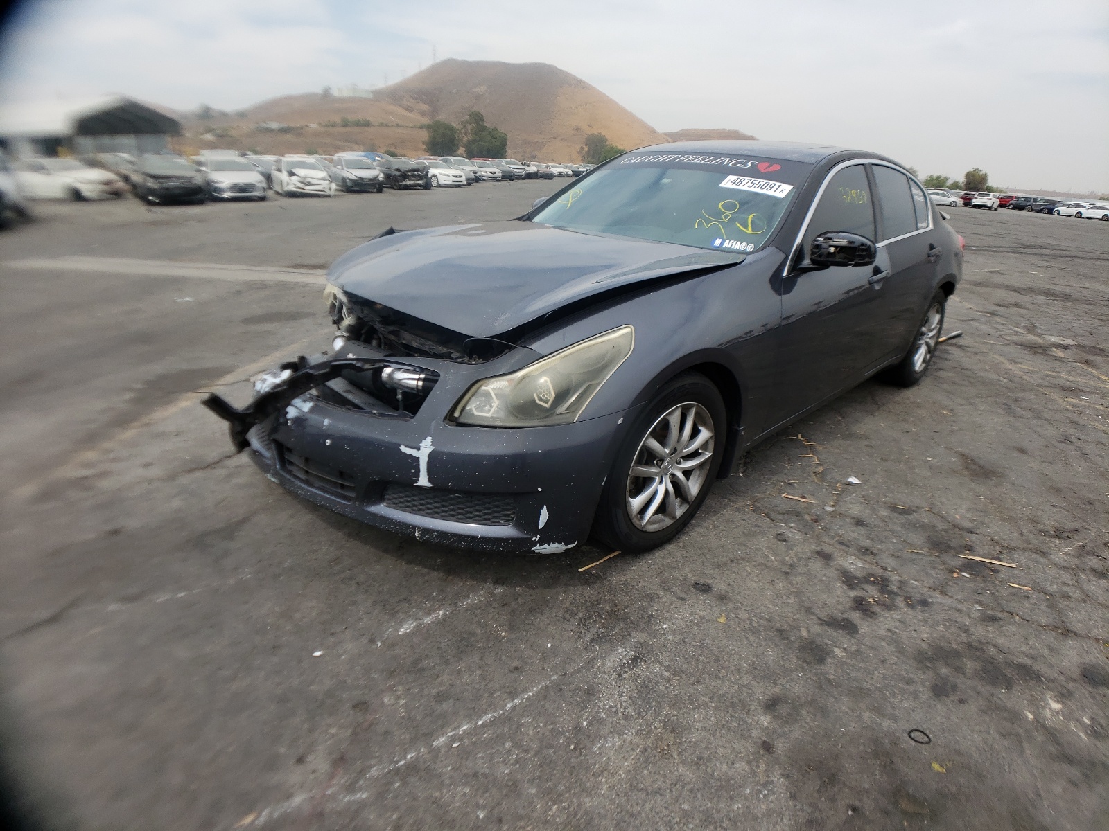 Photo 2 from auction – 2007 INFINITI G35 with VIN JNKBV61E97M728036