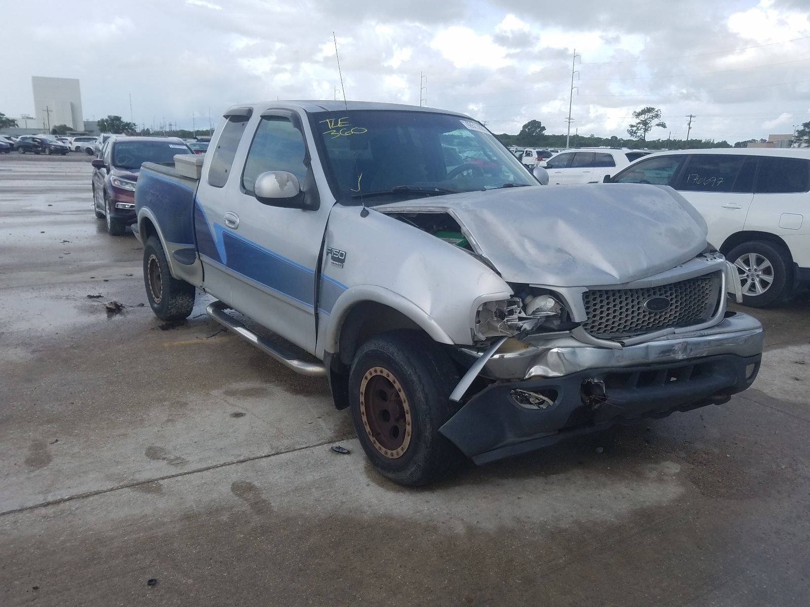 FORD F-150 2001 with VIN 1FTRX08W41KE95983 - Photo from auction